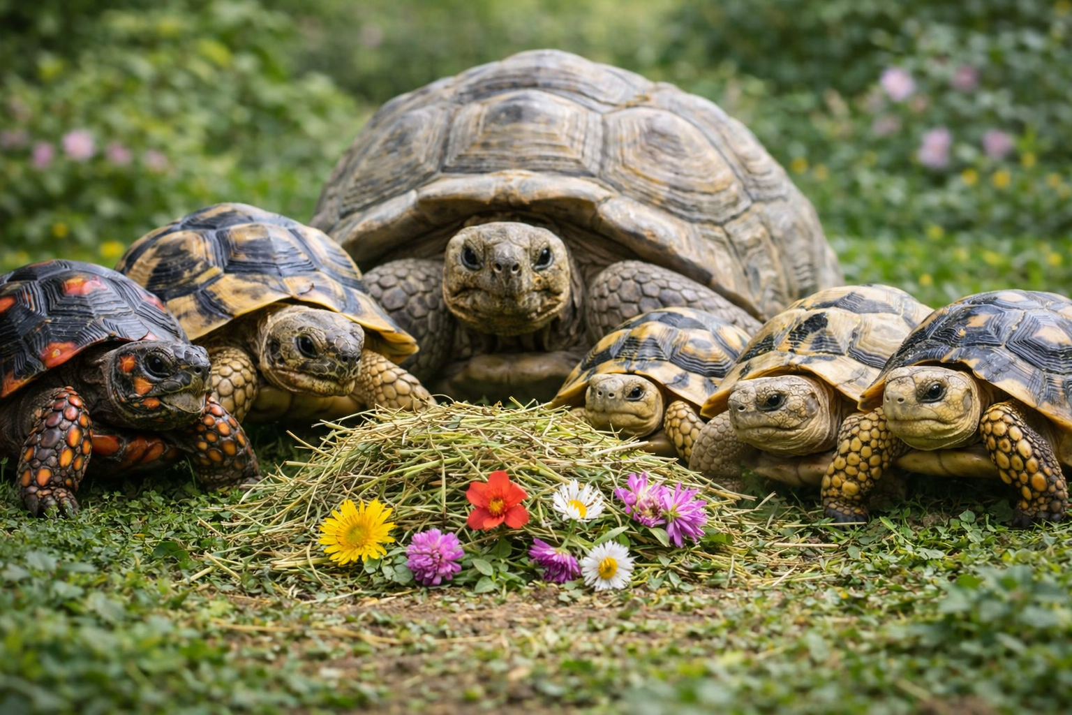 Tortuga rusa Testudo horsfieldii de Horsfield