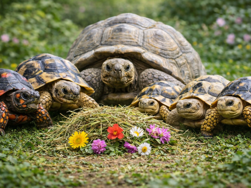 Tortuga rusa (Testudo horsfieldii): guía de cuidados